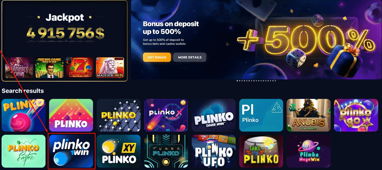 Plinko online